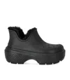 Crocs Stomp Lined Shorty Boots In Black