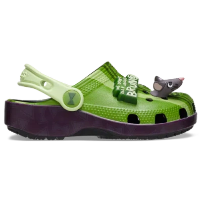 Crocs Kids' Boys  Bruno Classic Clogs In Black/green