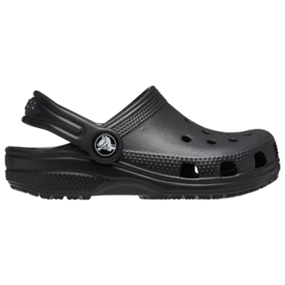 Crocs Kids' Boys   Classic Clogs In Black/black