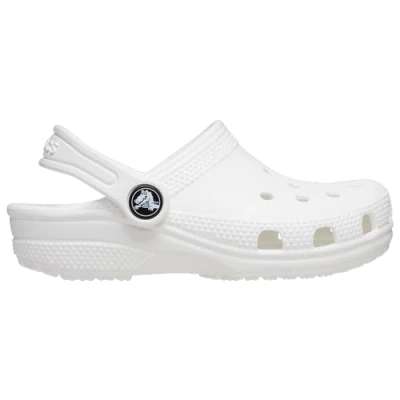 Crocs Kids' Boys   Classic Clogs In White/white