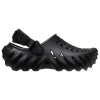 Crocs Kids'  Echo Boys Clogs Colour: Black, Size: Junior 3 In Black/black