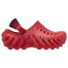 Crocs Mens  Echo Clogs In Varsity Red/varsity Red