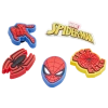 Crocs Boys   Jibbitz Spider Man 5 Pack In Multi
