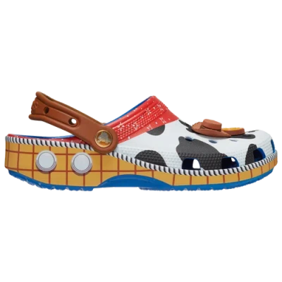 Crocs Boys   Toy Story Woody Classic Clogs In Brown/black/white