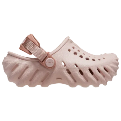 Crocs Big Kids' Echo Clog Shoes In Pink