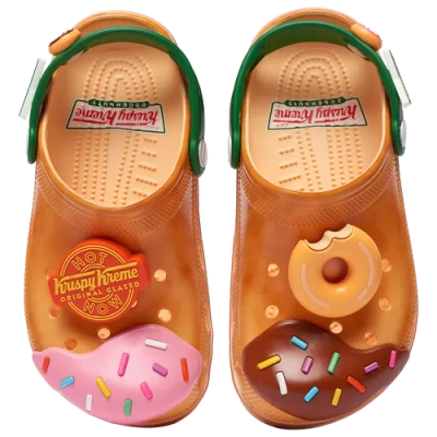 Crocs Kids' Boys  Krispy Kreme Classic Clogs In Brown
