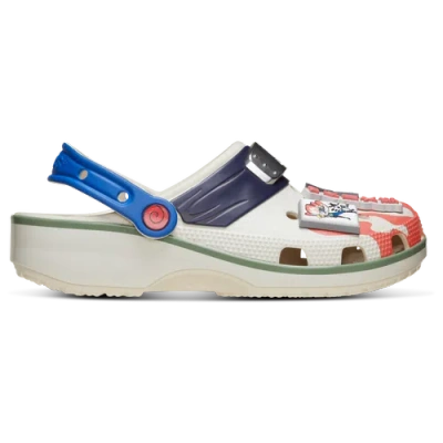 Crocs Kids' Boys  Minato Classic Clogs In Tan/red/blue