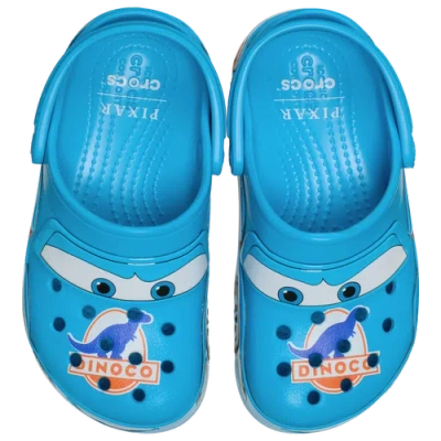 Crocs Kids' Boys Lightning Mcqueen Dinoco Clogs In Multi