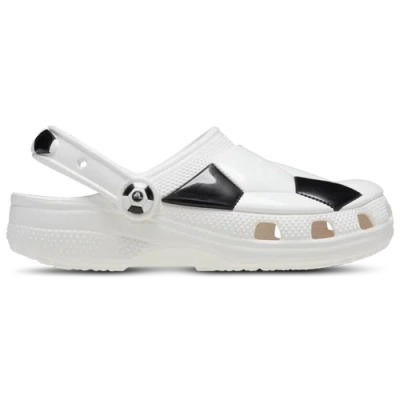 Crocs Kids' Boys Preschool   Classic Soccer Ball Clogs In White/black