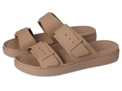 Crocs Brooklyn Buckle Low Low In Brown