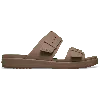 Crocs Brooklyn Low Wedge Sandal In Brown
