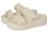 Crocs Brooklyn Buckle Low Wedge In Multi