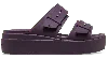 Crocs Brooklyn Buckle In Purple