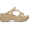 Crocs Brooklyn Knot Sky Sandal In Brown