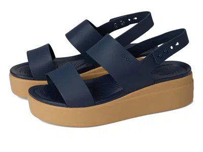 Crocs Brooklyn Low Wedge In Multi