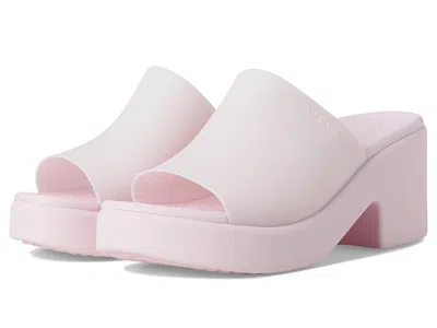 Crocs Brooklyn Slide Heel In Pink
