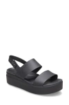 Crocs Brooklyn 4u Sandales Femmes Black 39 In Black/black