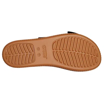 Crocs Brooklyn Woven Buckle Black 209978-001 Women's
