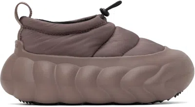 Crocs Overpuff Shorty Clog In Truffle