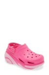 Crocs Bubble Crush Clog In Pink Crush