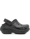 Crocs Bubble Crush Clogs In Black