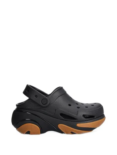 Crocs Bubble Crush Clogs In Black