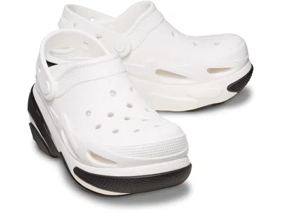 Crocs Bubble Crush Clogs Slippers White :