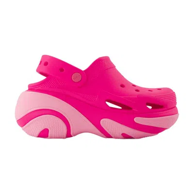 Crocs Bubble Crush Sandals In Pink