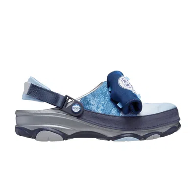 Pre-owned Crocs Busch Light X All-terrain Clog In Blue