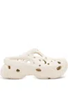 Crocs Caged Cut-out Clogs In White