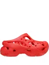 Crocs Caged "starfish" Mules In Red