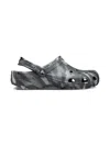 Crocs Camouflage-print Clogs In Gray