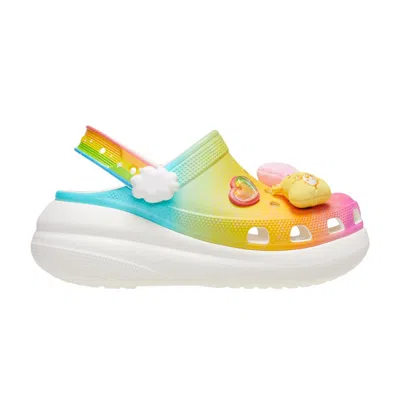 Pre-owned Crocs Care Bears X Wmns Crush Clog 'rainbow'