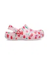 Crocs Cherry-print Clogs In Pink