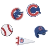 Shop Crocs Chicago Cubs  Chicago Cubs 5 Pack In Multi