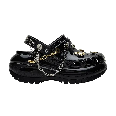 Pre-owned Crocs Christian Cowan X Mega Crush Clog 'black Metallic'