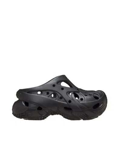 Crocs Ciabatta Caged Black In Gray