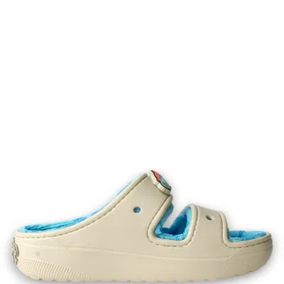 Crocs Classic 209826-2y2 Sandals Men's Ivory Spongebob Squarepants Gbo3385 In White