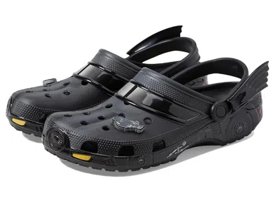 Crocs Classic Adjustable Batman Clogs Slippers Black/batmobile :