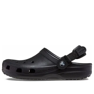 Crocs Unisex Classic Adjustable Strap Clogs Black 48