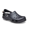 Crocs Classic All Terrain Clog 206340-001 Unisex Black Croslite Adjustable Strap In Black