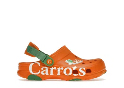 Pre-owned Crocs Classic Allterrain Clog Carrots Sneakers In Orange/green