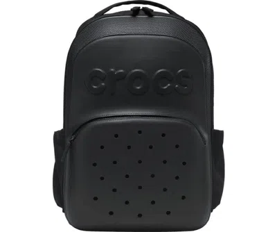 Pre-owned Crocs Classic Backpack (fabric Handle) In Black
