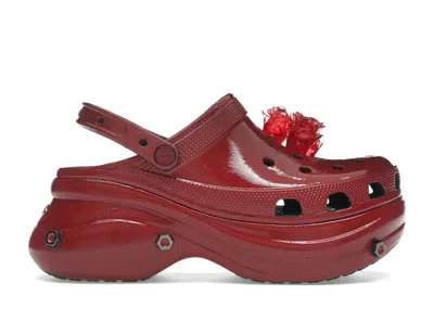 Pre-owned Crocs Classic Bae Clog Louane (women's) Sneakers In Red/black In Multi