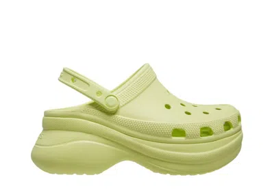 Pre-owned Crocs Classic Bae Clog (women's) Sneakers In Lime Zest