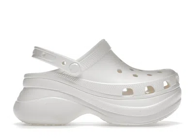Pre-owned Crocs Classic Bae Clog (women's) Sneakers In White