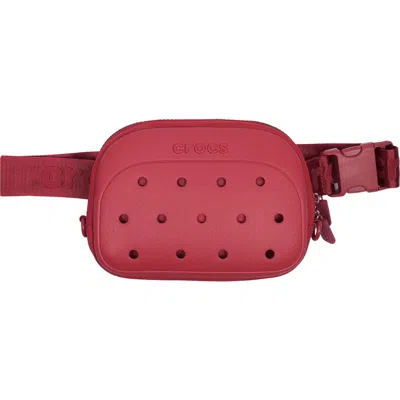 Crocs Classic Belt Bag In Red