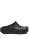 Crocs Classic Blunt Toe Slippers In Black