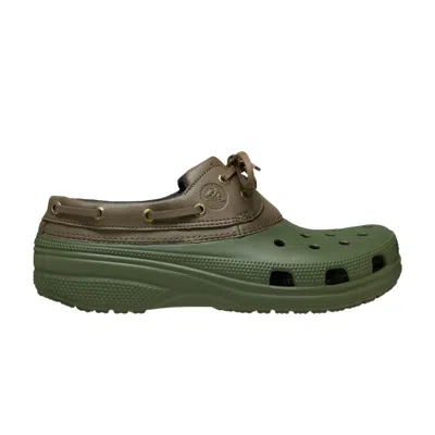 Pre-owned Crocs Classic Boat Shoe 'army Green' | Men's Size 5
