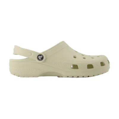 Crocs Classic Bone Mules In Neutral
